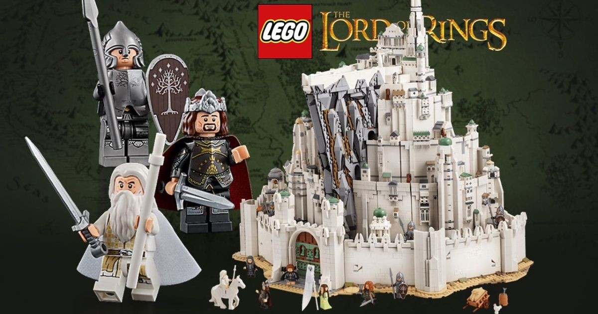 LEGO Lord of the Rings Returns with a Massive Minas Tirith Set