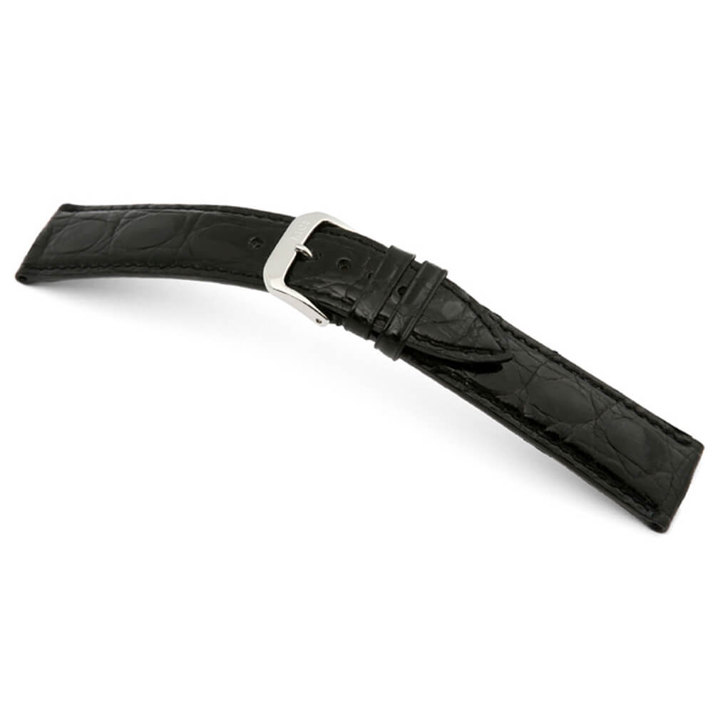 Hadley Roma WBHQ 16-22mm ST/BLK Expansion Band 63/4