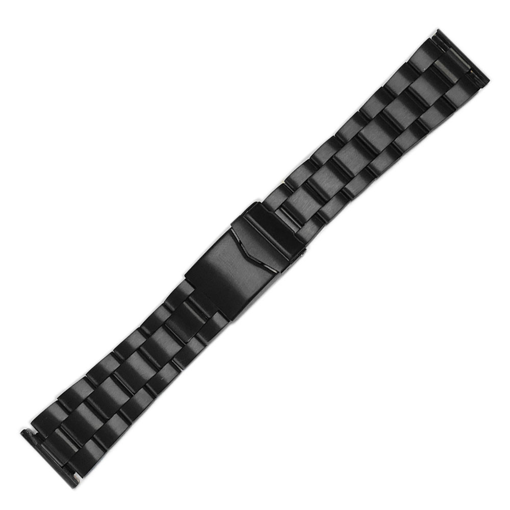 Hadley-Roma Oyster-Style Metal Watch Band | MB591