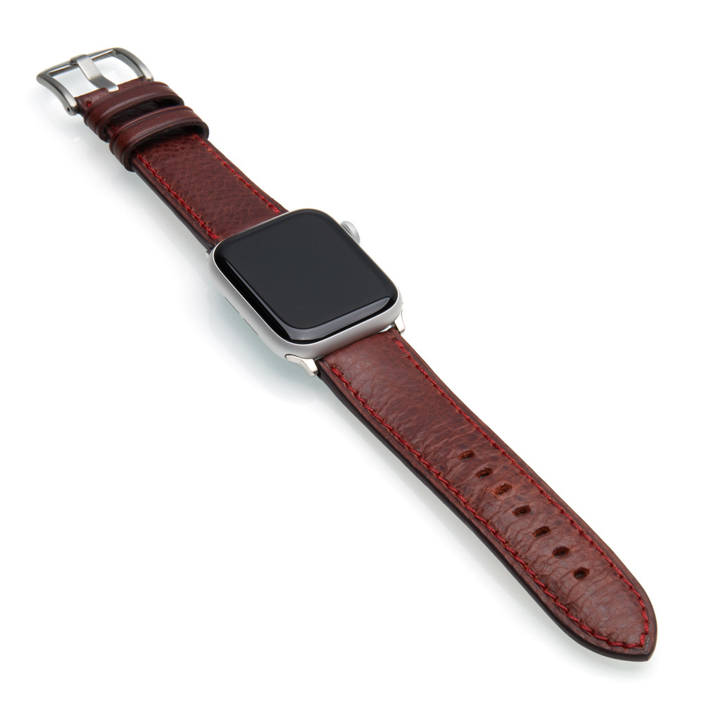 Auburn Vintage Leather For Apple Watch