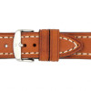 Golden Brown Hirsch Liberty Vintage Leather Watch Strap - Image 3