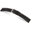 Black RIOS1931 Tornado, Russian Leather Watch Band for Breitling | TheWatchPrince.com