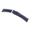 Navy RIOS1931 New Orleans, Embossed Leather Alligator Print Watch Band | TheWatchPrince.com