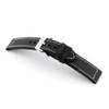 Black RIOS1931 Manchester, Vintage Leather Watch Band | TheWatchPrince.com