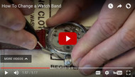 How To Change a Watch Band (Video)