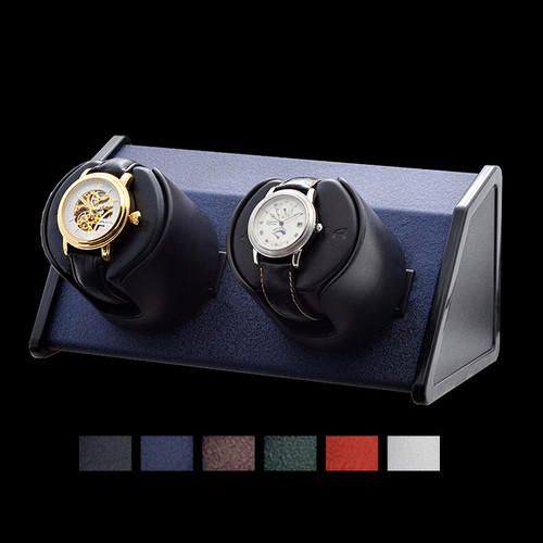 4 Watch Winder Box in Black | JQUEEN