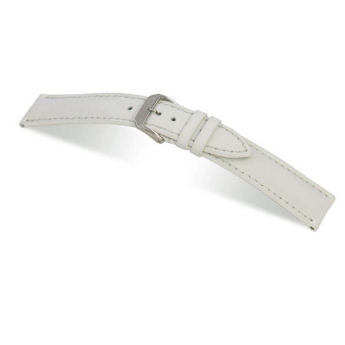 White RIOS1931 Sunset, Water Resistant Leather Watch Band | TheWatchPrince.com