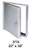 Babcock Davis 22 x 30 Exterior Access Door with Non-locking Handle