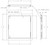 Acudor .4 x 6 Flush Plastic Access Door - Acudor