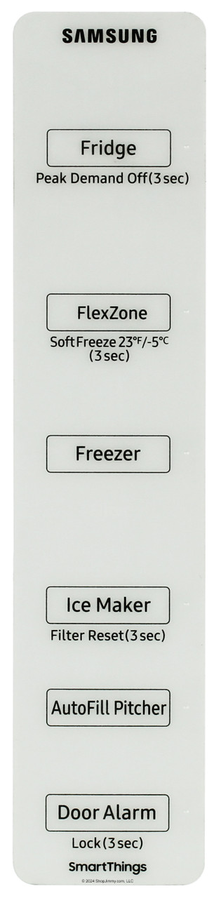 Samsung DA97-20552R Assembly Cover Control