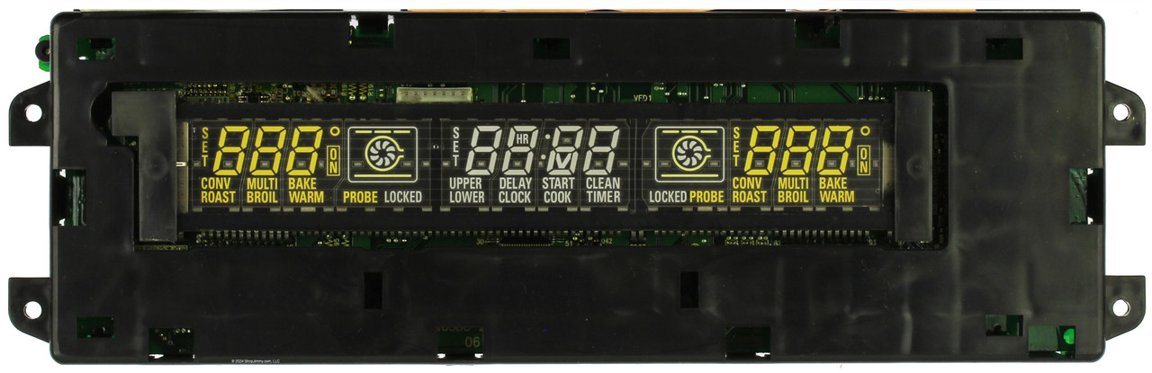 GE Oven WB27T10905 Control Board - No Overlay