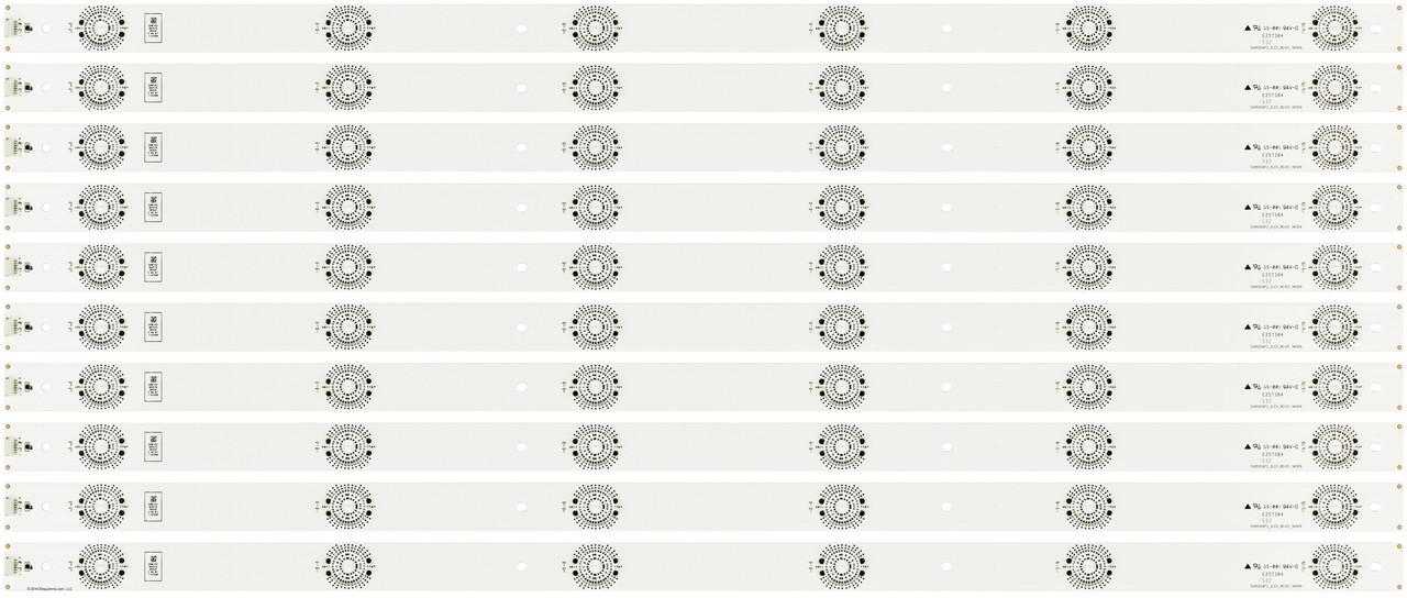 Sharp/Hisense SVH550AF2_6LED_REV02_150410 LED Backlight Strips (10) NEW
