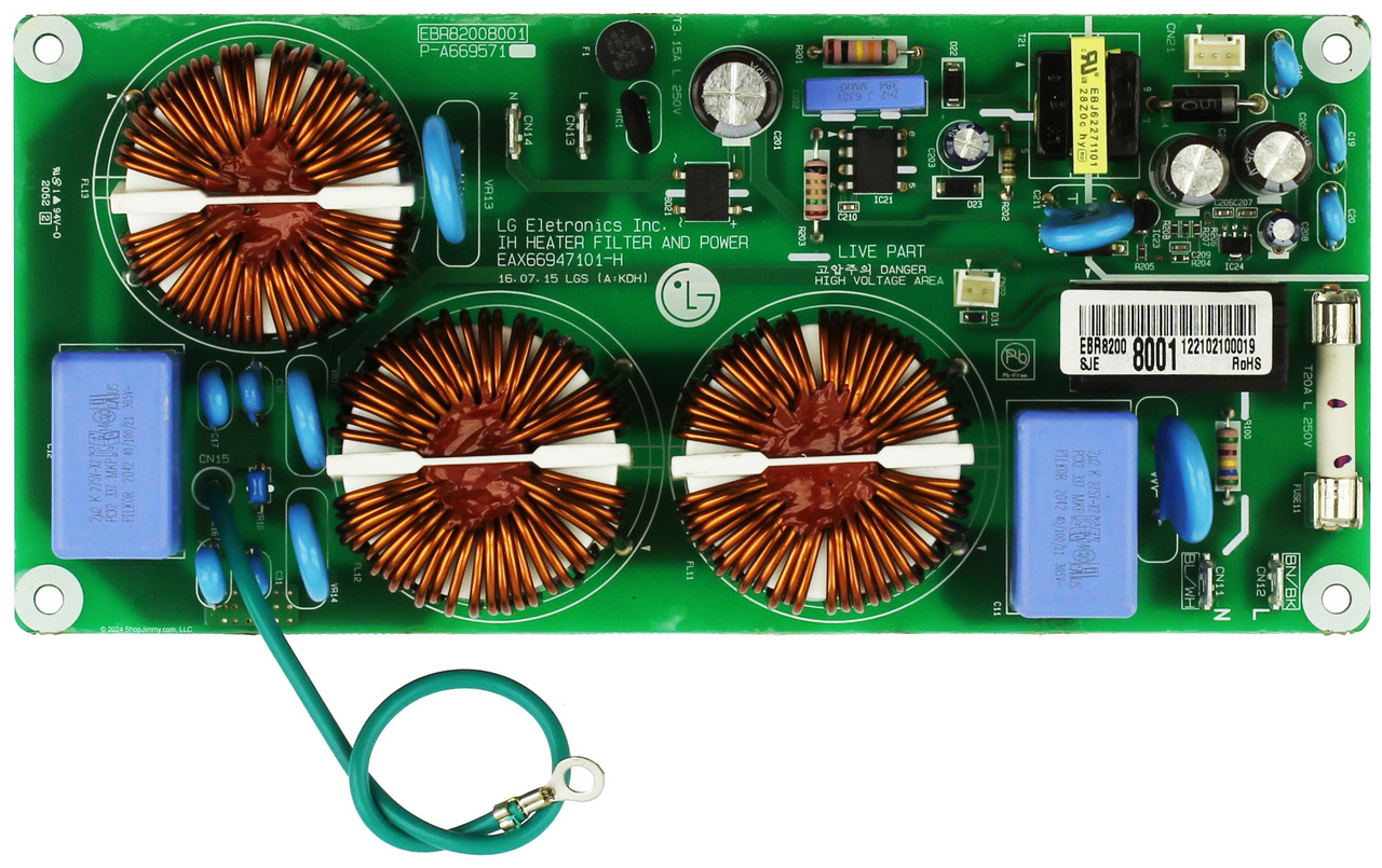 LG EBR82008001 Emi Pcb Assembly