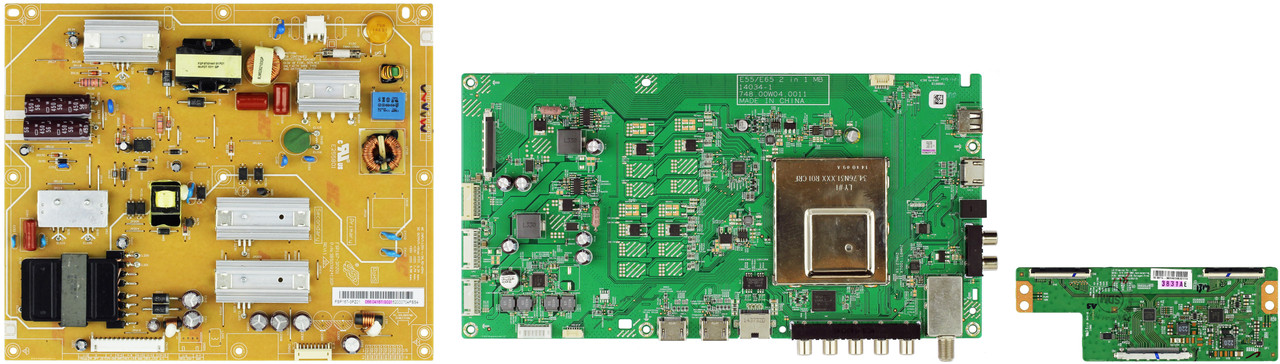 Vizio E55-C2 (LWZJSHAR Serial) Complete LED TV Repair Parts Kit