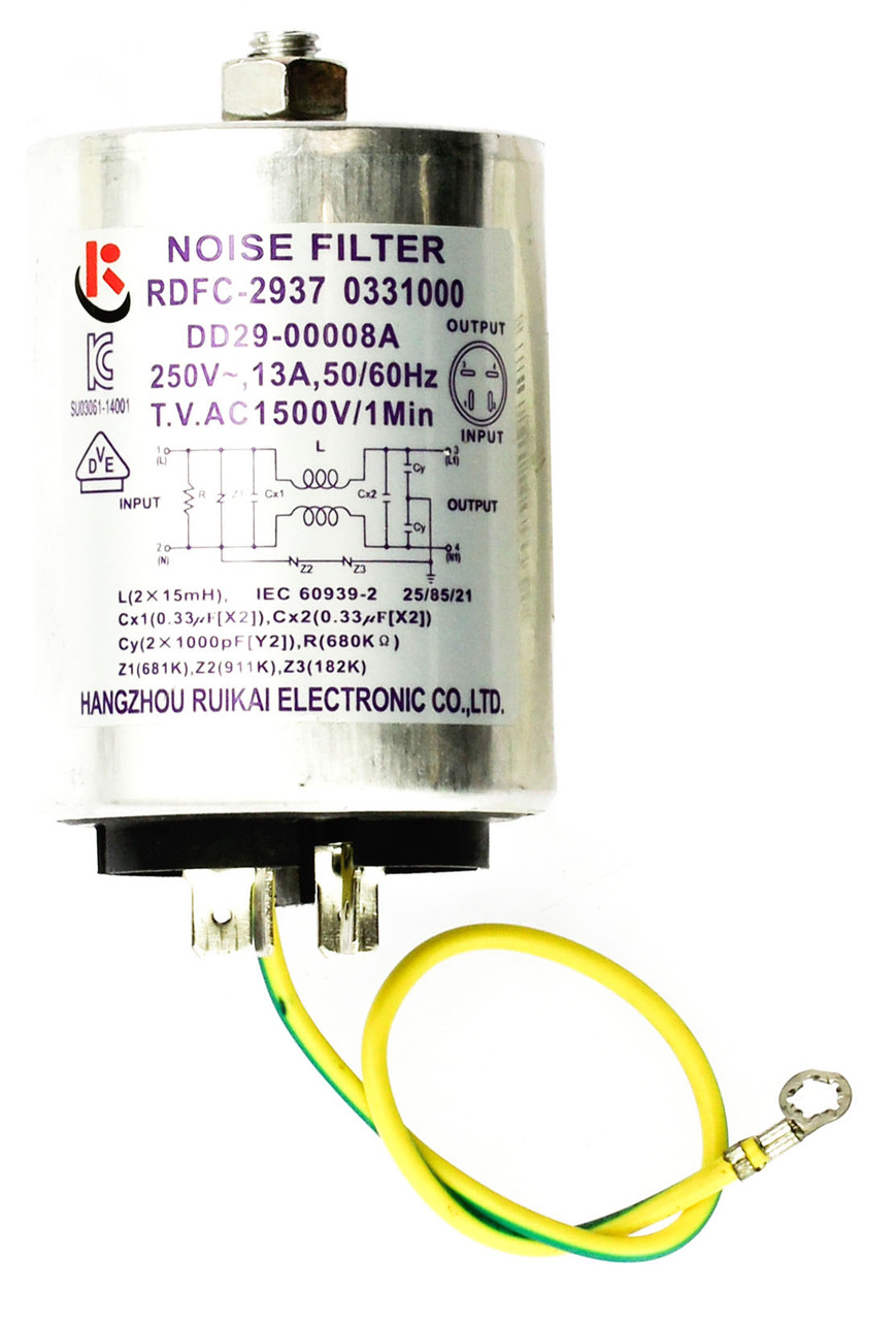 Samsung DD29-00008A Filter Emi;15mh,53x70,12a,ac 250V,can,2