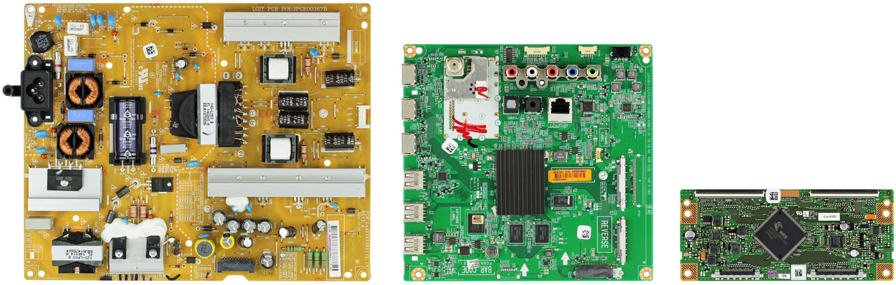 LG 60LF6100-UA.BUSMLJR Complete LED TV Repair Parts Kit