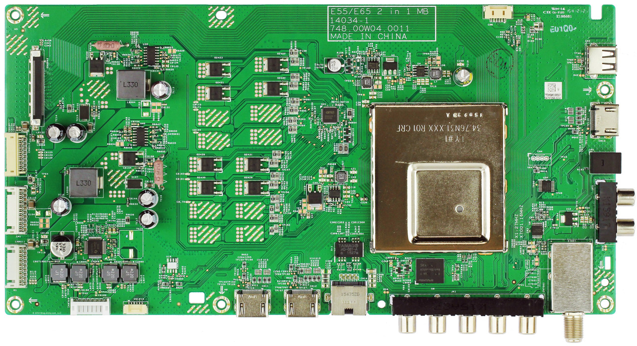 Vizio 791.00W10.B005 Main Board for D65-D2 / E65X-C2