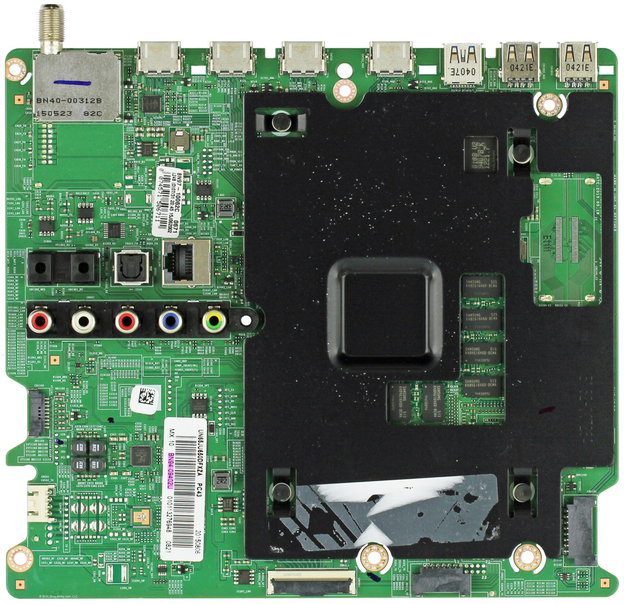 Samsung BN94-09402U Main Board for UN65JU650DFXZA (Version ID02)