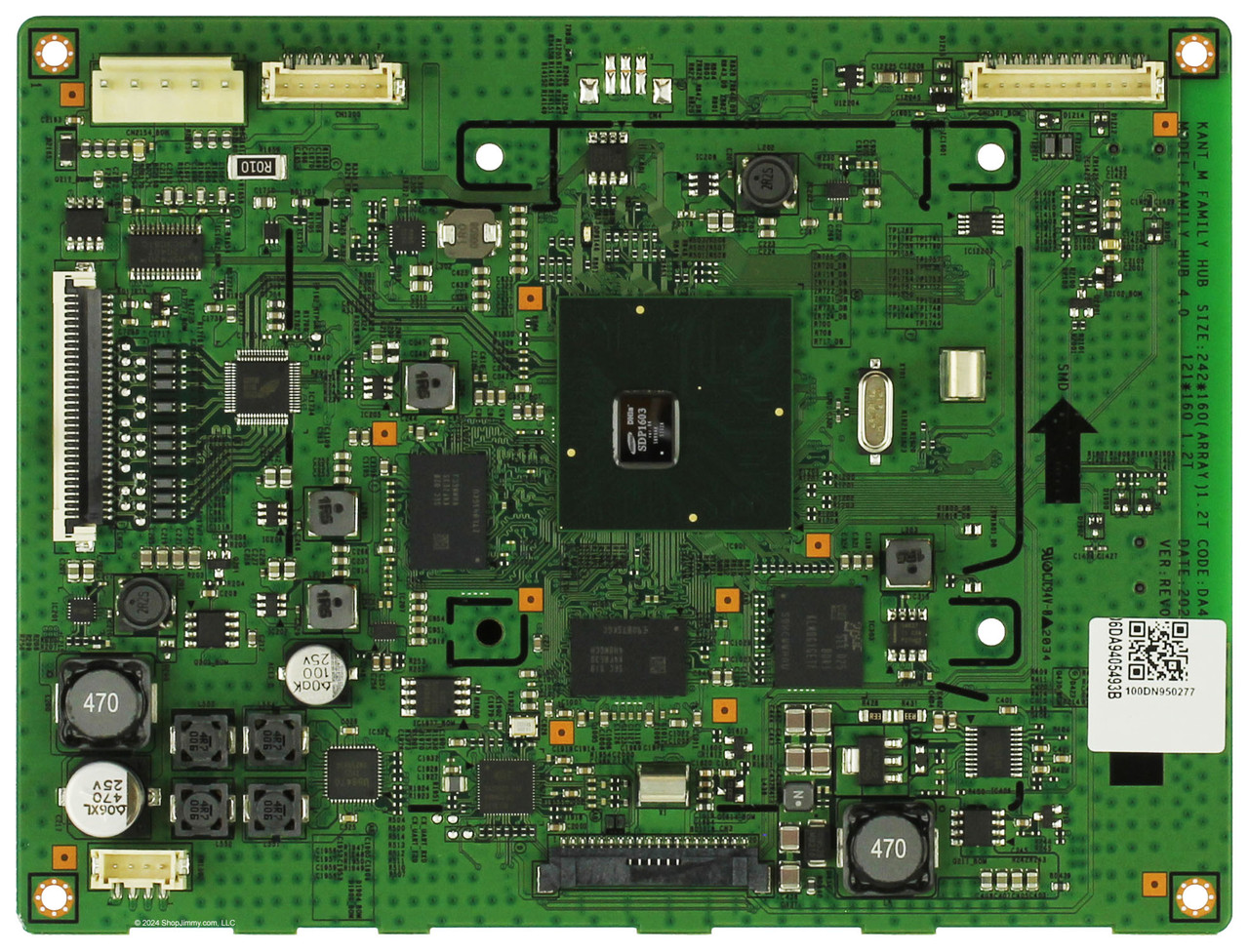 Samsung Refrigerator DA94-05493B Assy Pcb Eeprom