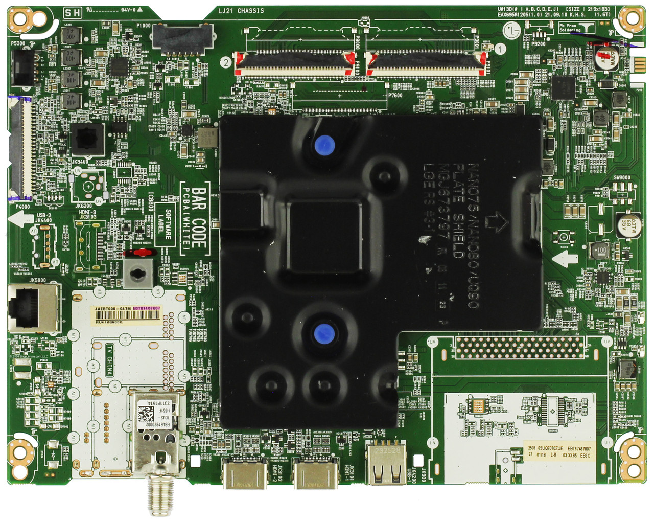 LG EBT67467807 Main Board for 65UQ7070ZUE.BUSULKR