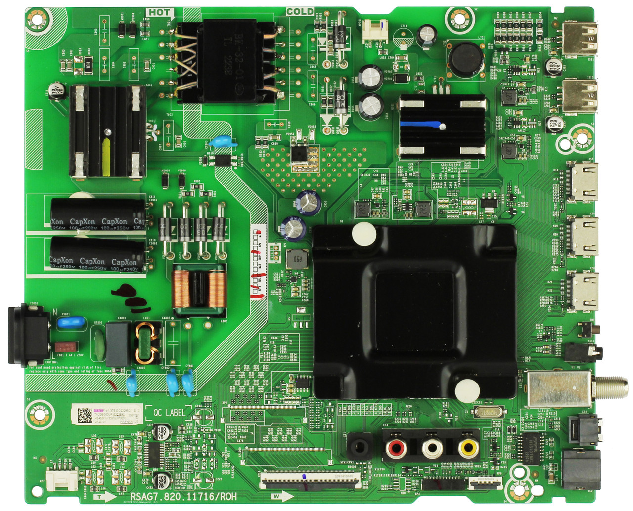 Hisense 306758 306759 Main Board Power Supply for 43A6GV