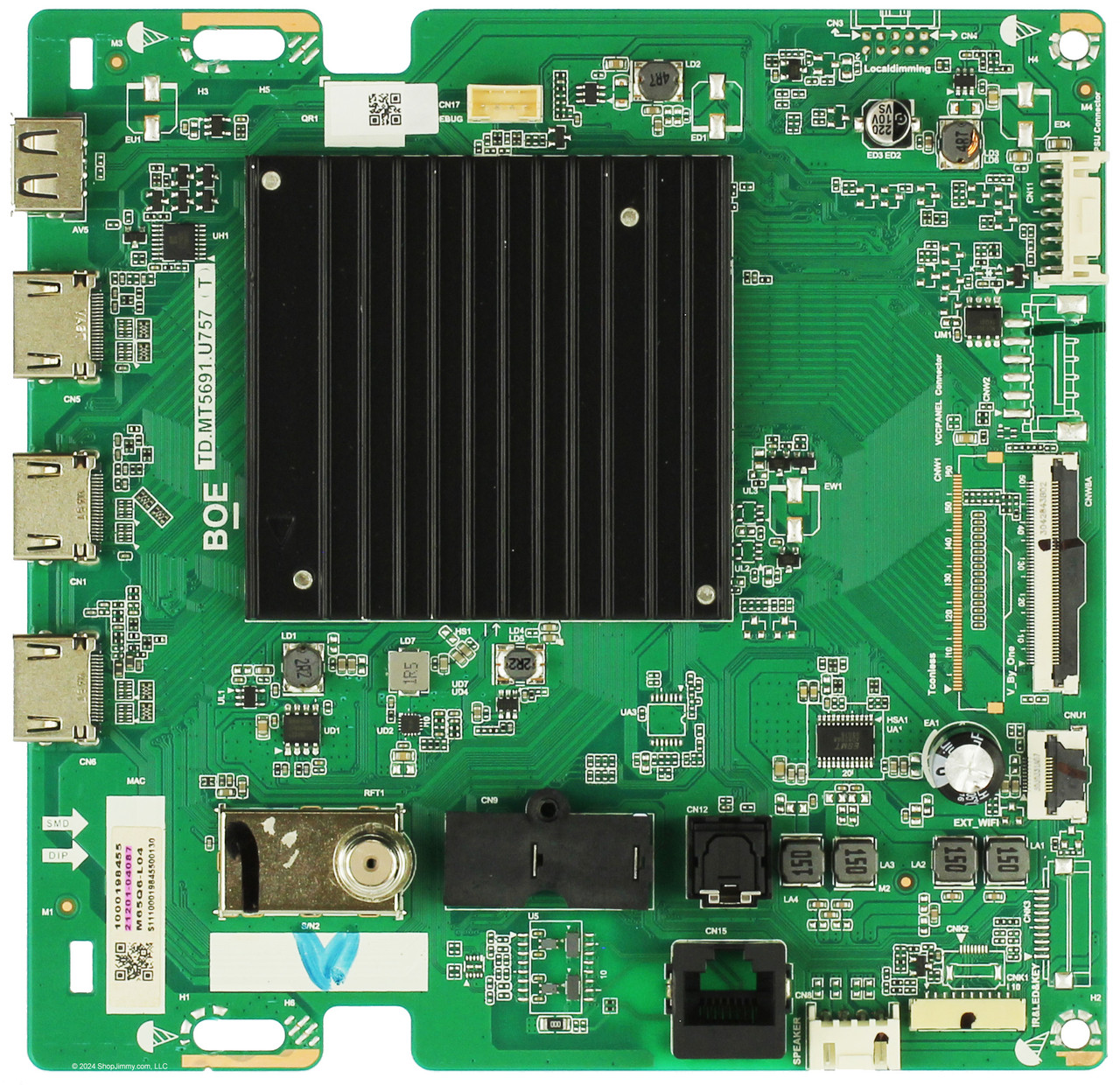 Vizio 21201-04087 Main Board for M65Q6-L4 (Serial LBSFR7GZ)