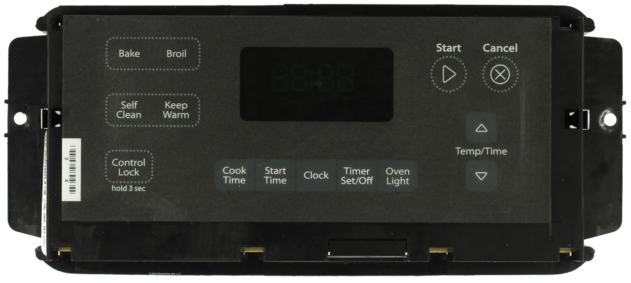Whirlpool Range W10734605 Control Board - Graphite Overlay