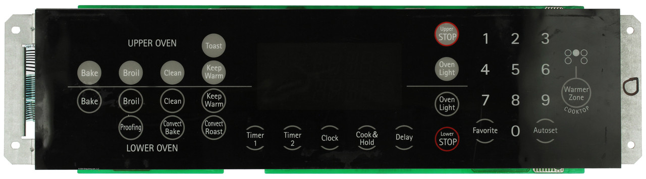 Whirlpool Range 8507P328-60 Control Board - Black Overlay