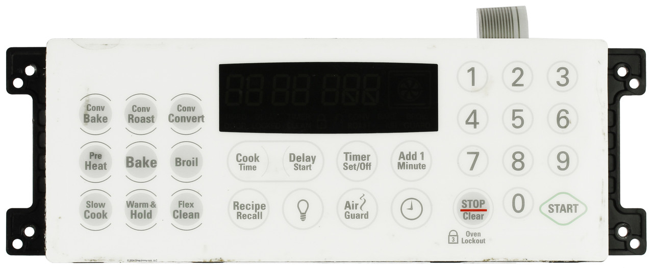 Kenmore Oven 316462804 Electronic Clock Timer ES535CC  - White Overlay