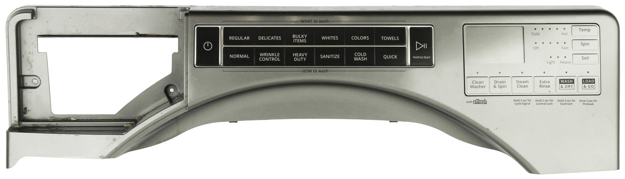 Whirlpool Washer W11294855 Control Panel