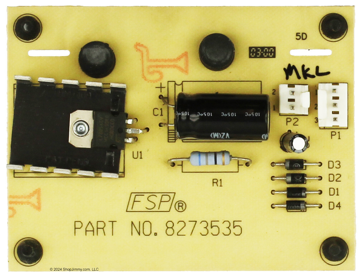 Whirlpool Oven 8273535 Control Board
