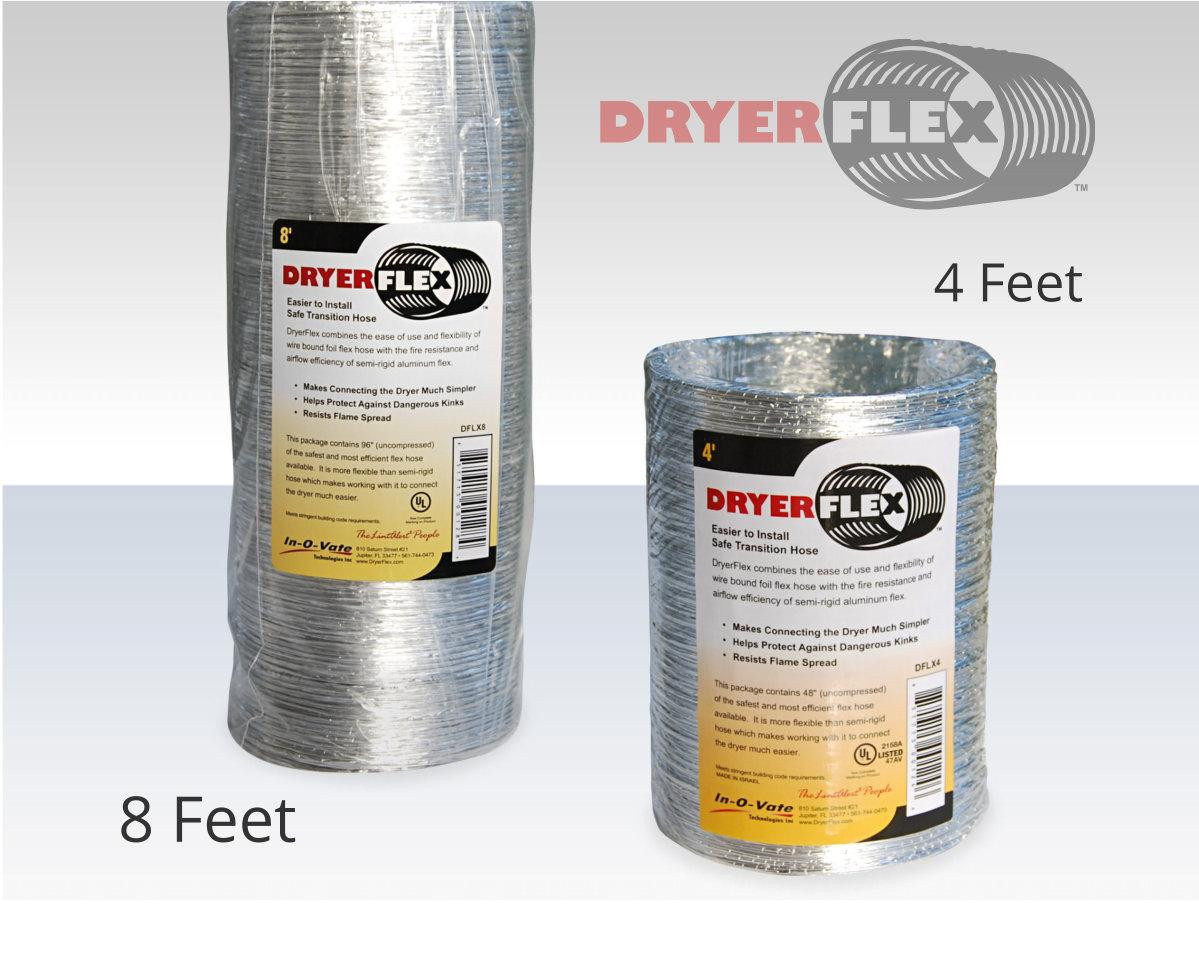 DryerFlex DFLX8 8' (96\") Dryer Transition Hose