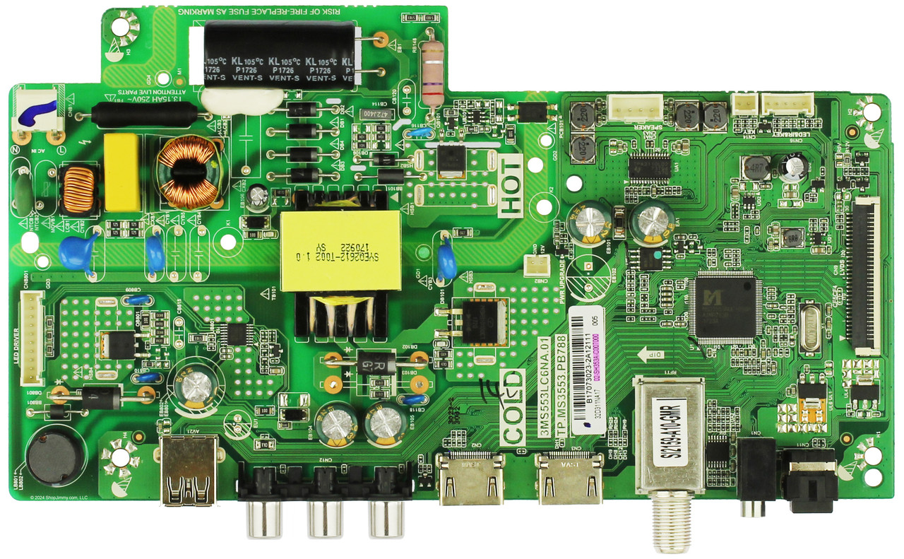 Insignia 02-SH353A-C007000 Main Board for NS-32D311NA17