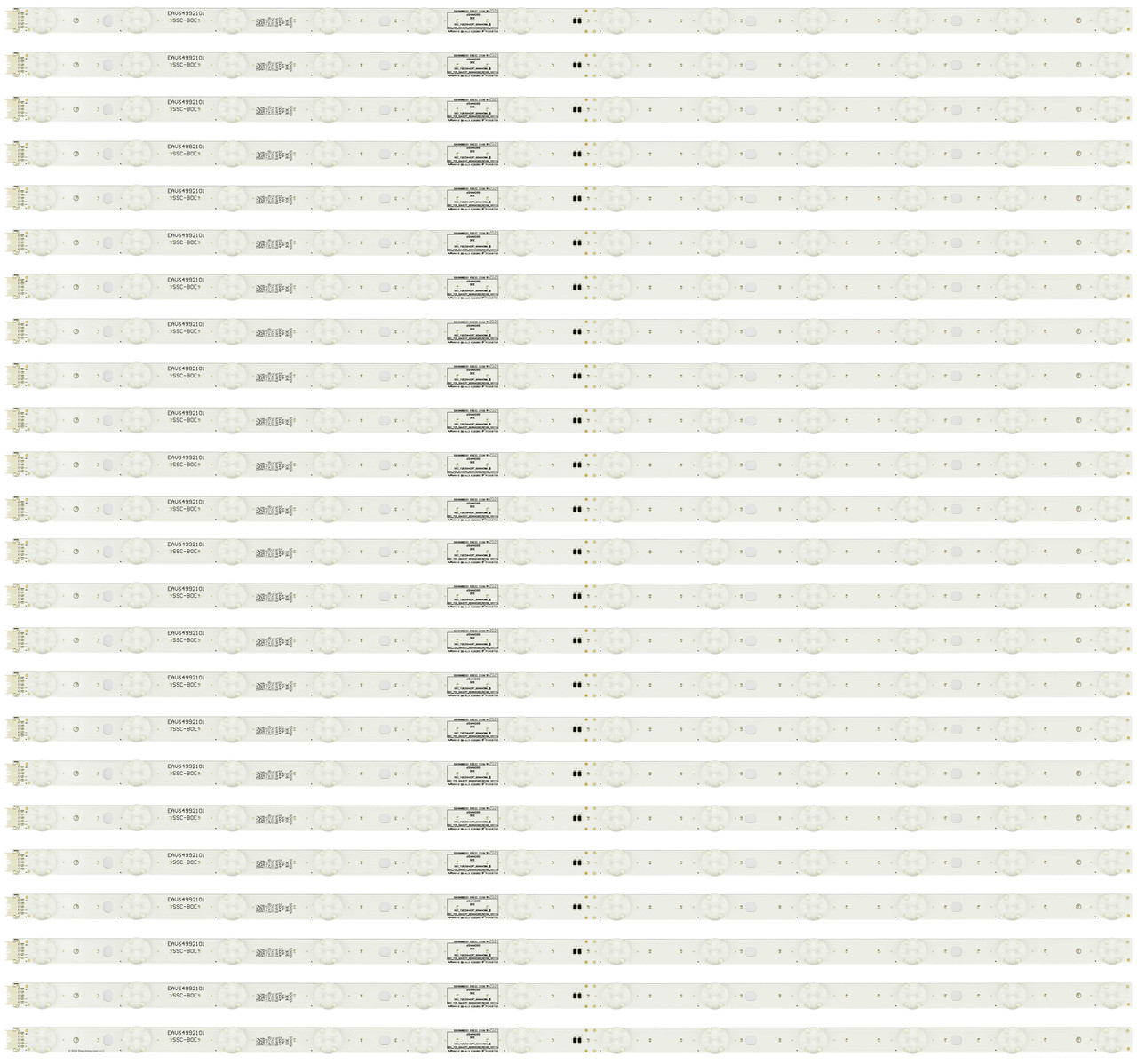 LG EAV64992101 LED Backlight Strips (24)