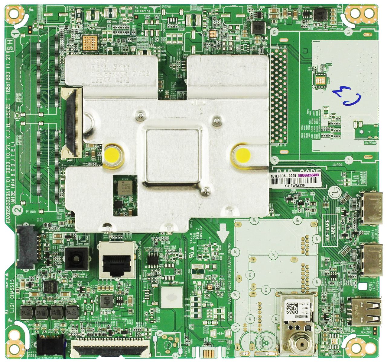 LG EBU66266403 Main Board for 50UP7100ZUF