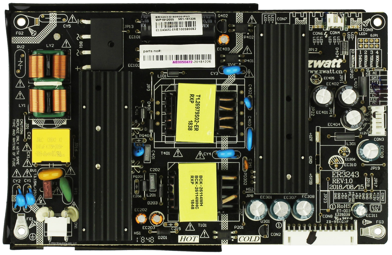 RCA AE0050472 Power Supply RNSMU4336