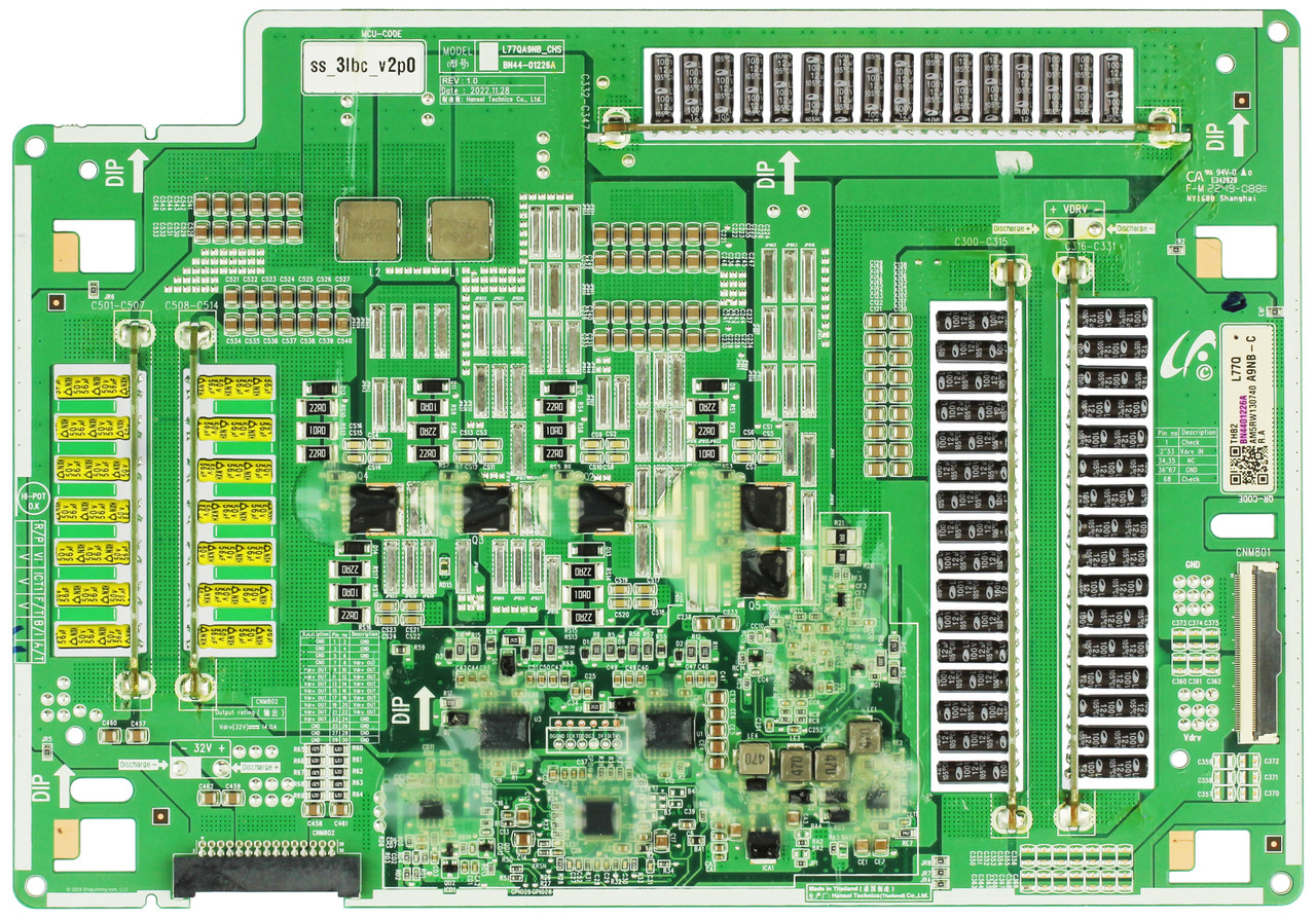 Samsung BN44-01226A Power Supply / LED Board