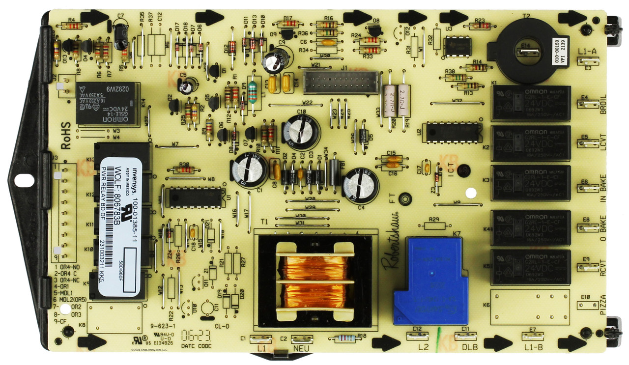 Sub-Zero 817752 Relay Board - SVCE