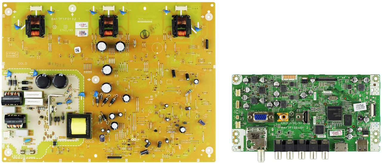 Emerson LC320EM2 (DS1 Serial) TV Repair Parts Kit