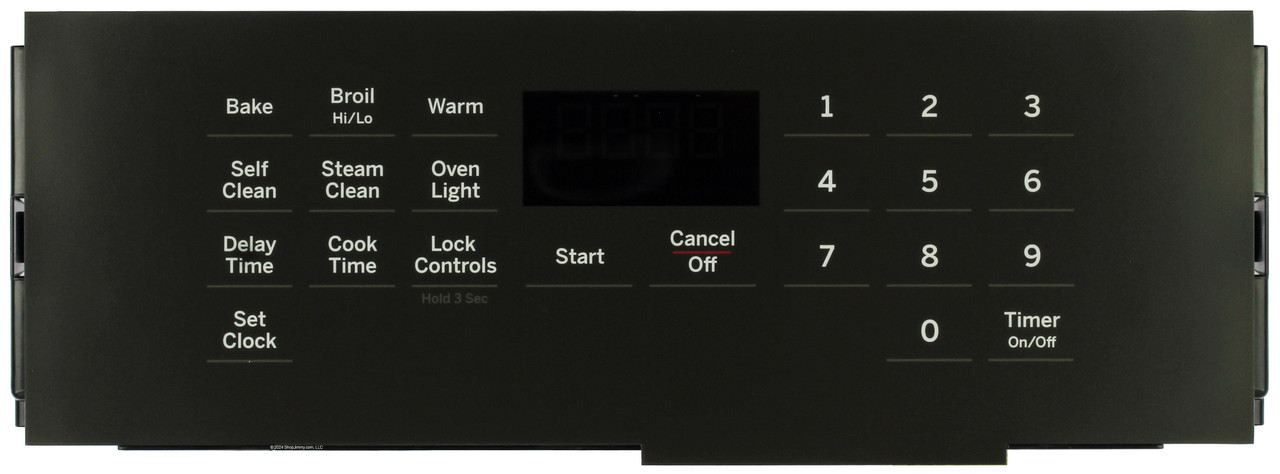 GE WB27X38678 Oven Control & Faceplate