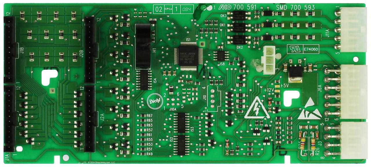 Maytag Dryer WP31001562 31001562 53-4161 Control Board