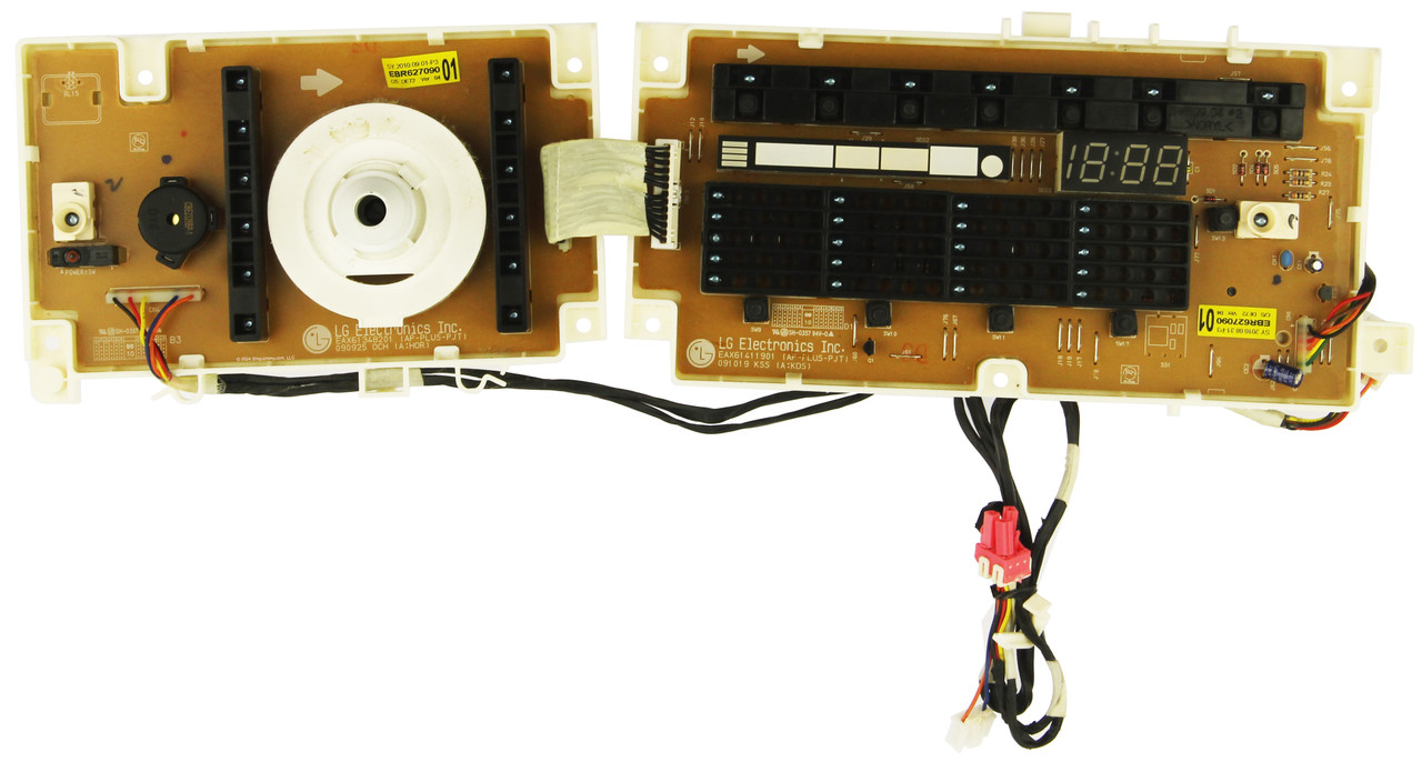 LG Dryer EBR62709001 Main Display Board