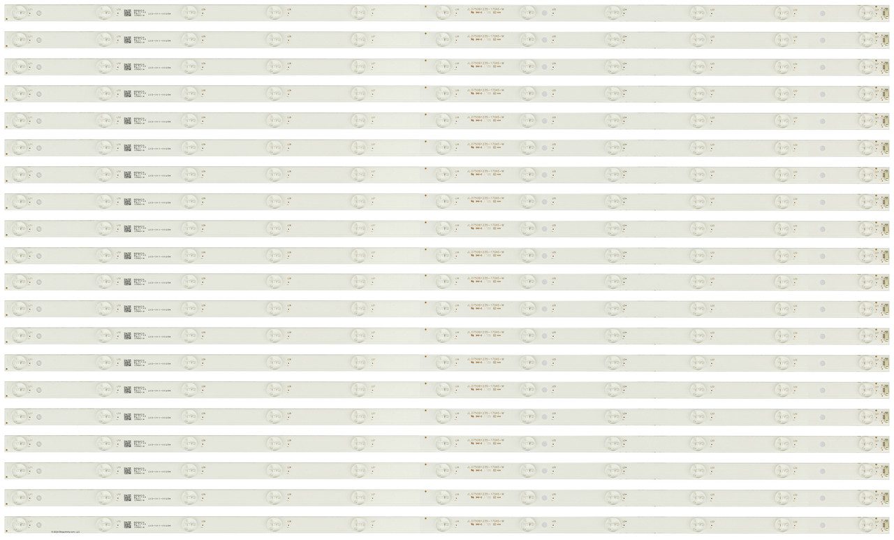 Polaroid JL.D750B1235-170AS-M LED Backlight Strips (20) 75GSR4100KL