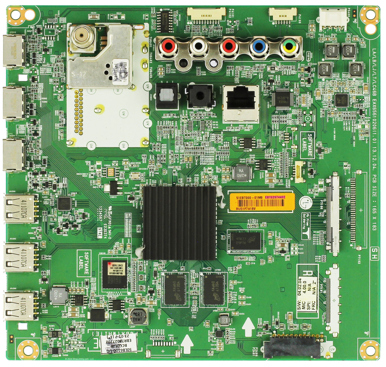 LG EBT62974402 Main Board for 50LB6100-UG.BCCDLJR