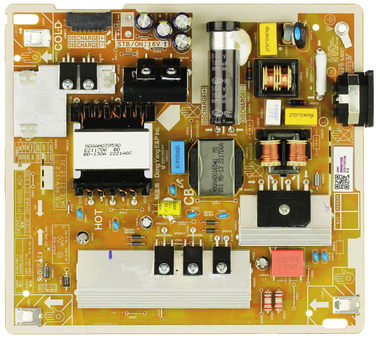 Samsung BN44-00133B Power Supply Board