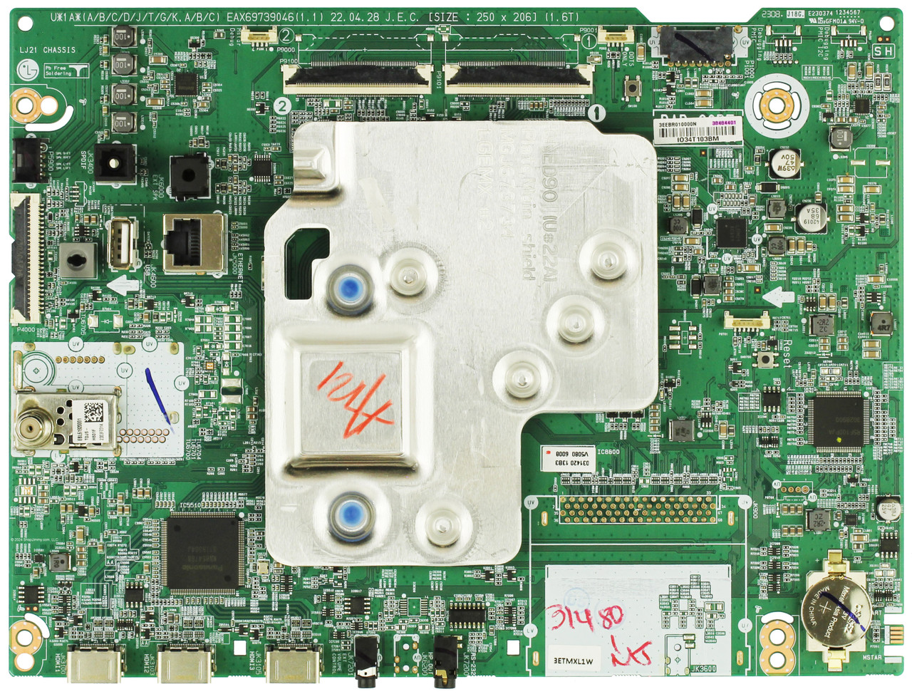 LG EBT38484401 Main Board