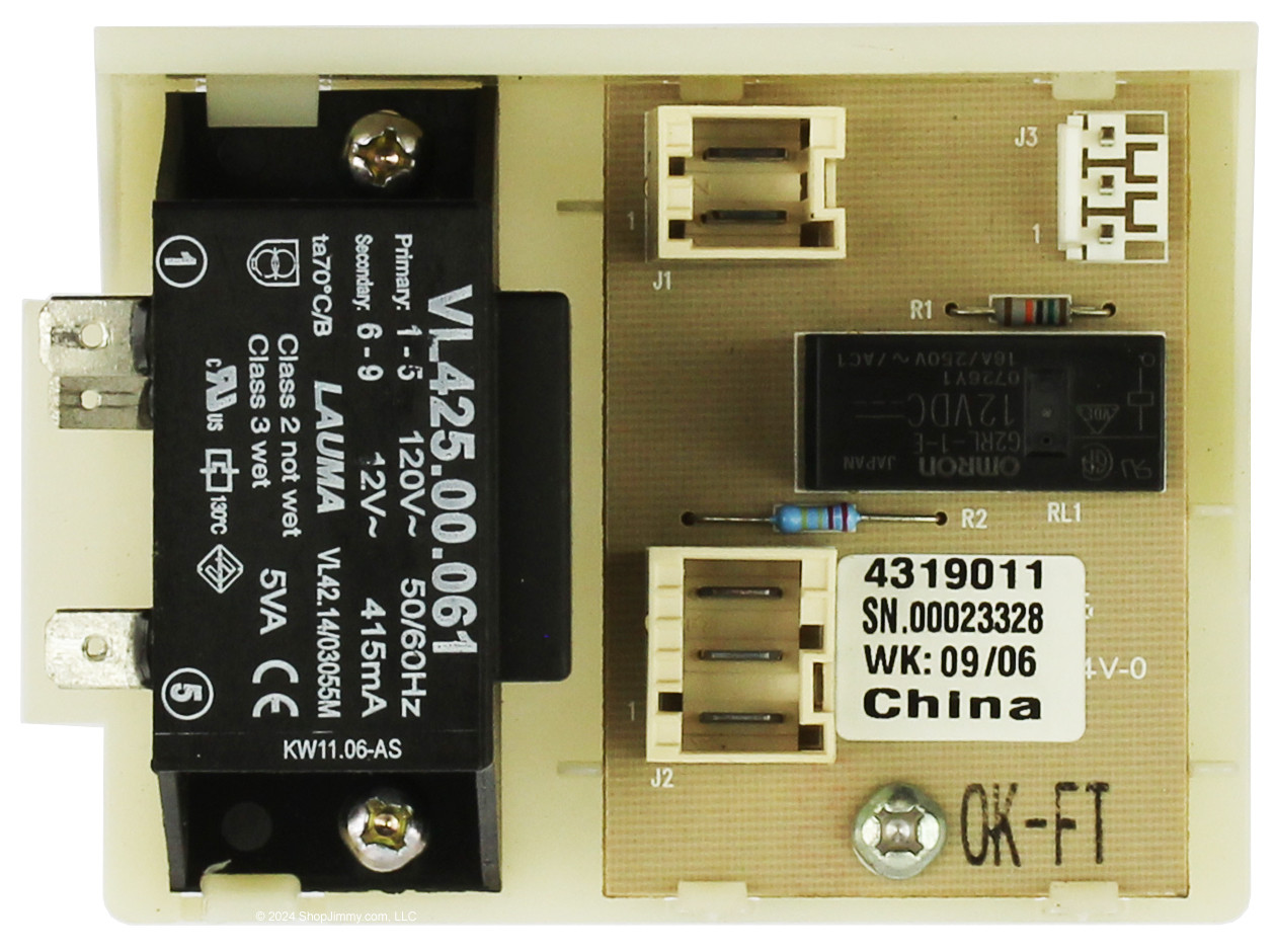 Frigidaire Washer 134558200 Heater Control Board