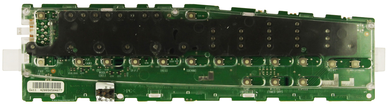 Fisher & Paykel Washer 4200905 Main Control Board