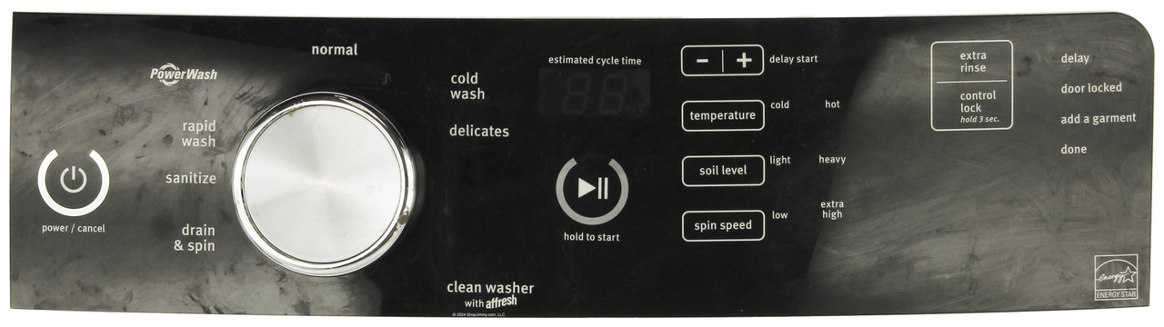 Whirlpool Washer W10748421 User Display and Control Board