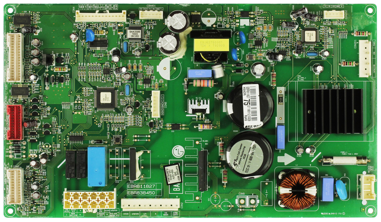 LG Refrigerator EBR81182775 Main Board